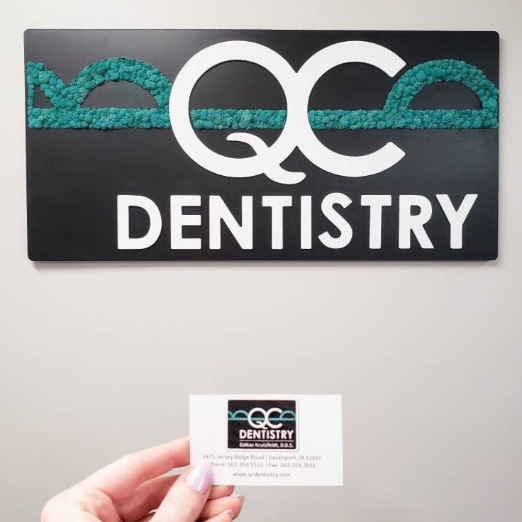 Custom Moss Logos, Signs and Lettering - Mossy Moss by Olia