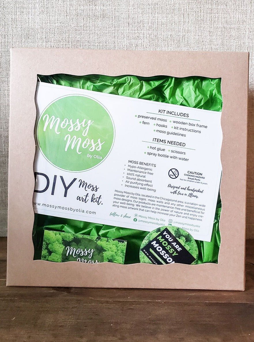 DIY Preserved Moss Kit - Mossy Moss by Olia