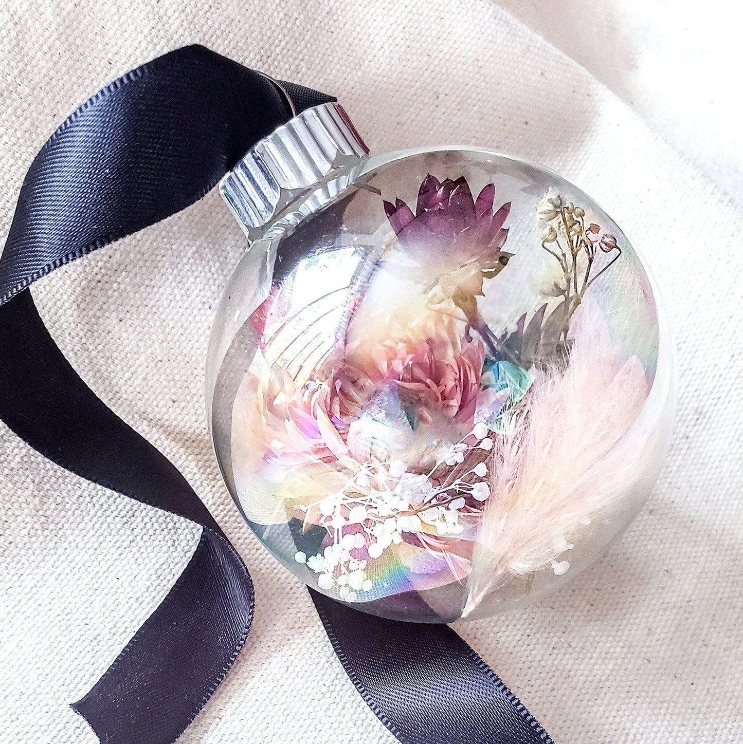 Dried Flowers Christmas Ornaments - Mossy Moss by Olia