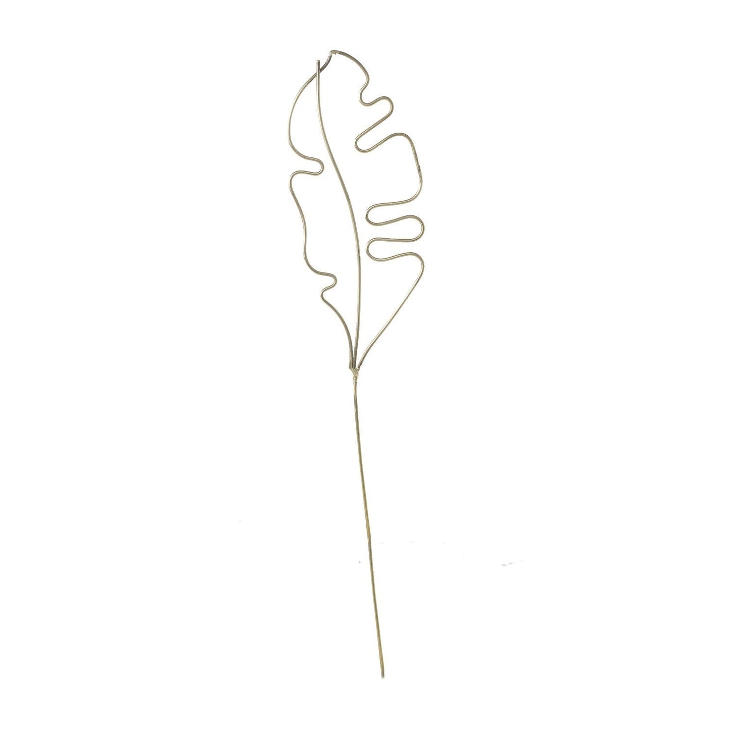 Gold Metal Boho Plant Stick Trellis - Mossy Moss by Olia