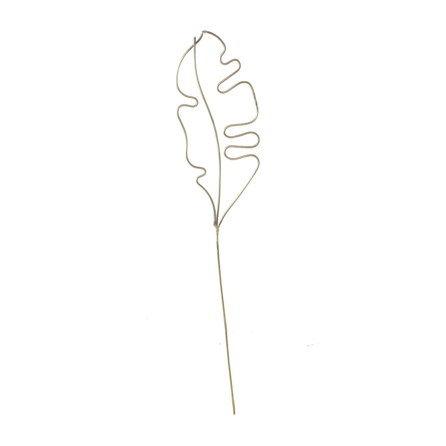 Gold Metal Boho Plant Stick Trellis - Mossy Moss by Olia