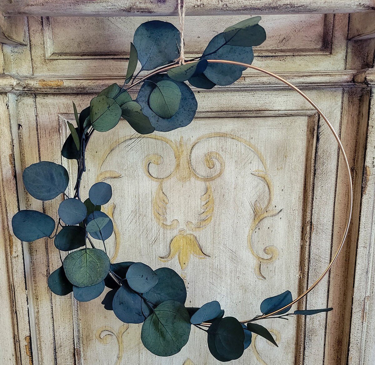 Preserved Eucalyptus Hoop - Mossy Moss by Olia