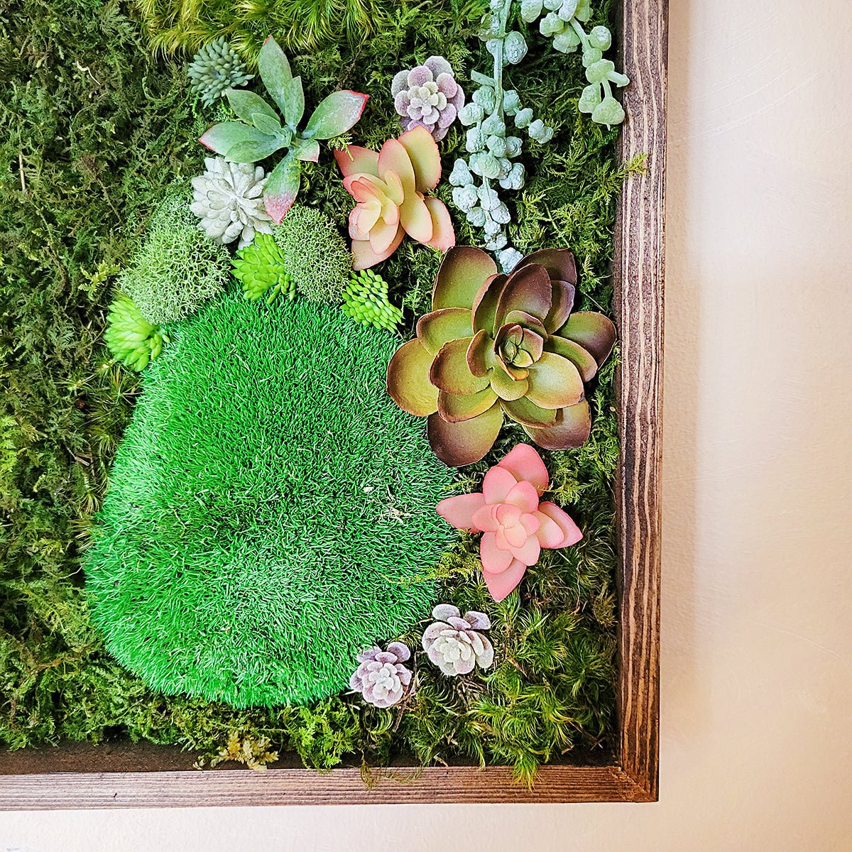 Preserved Moss Art - Mossy Moss by Olia