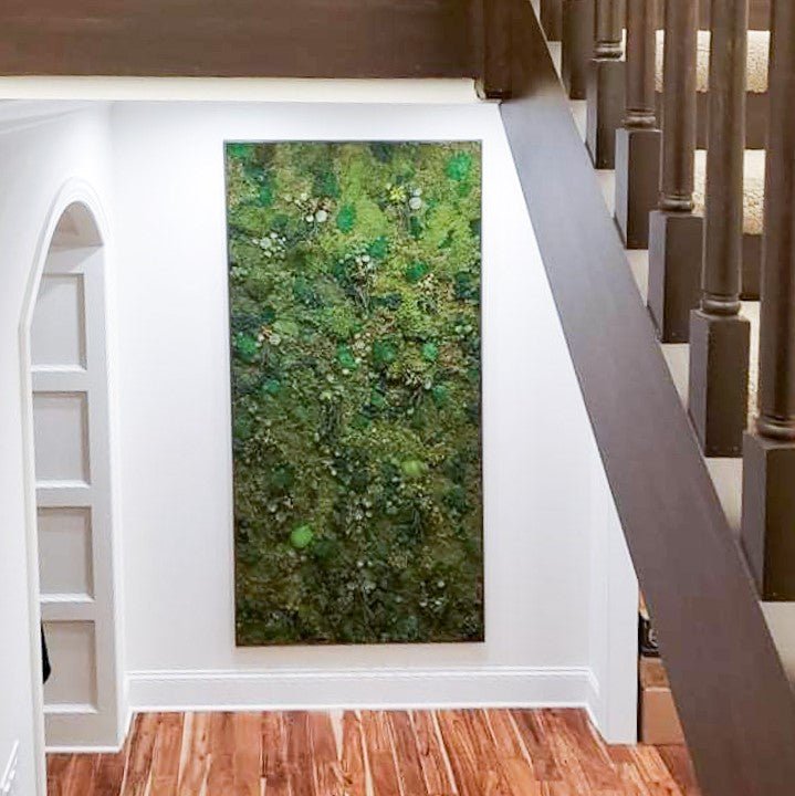 Preserved Moss Art - Mossy Moss by Olia
