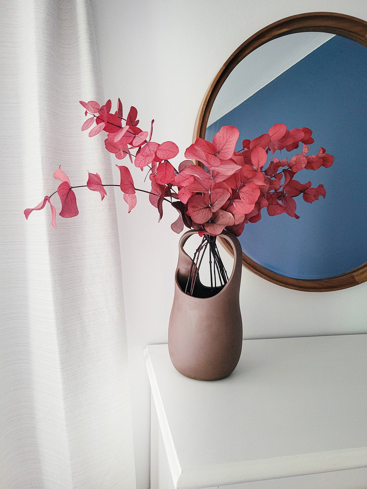 Preserved Red Spiral Eucalyptus - Mossy Moss by Olia