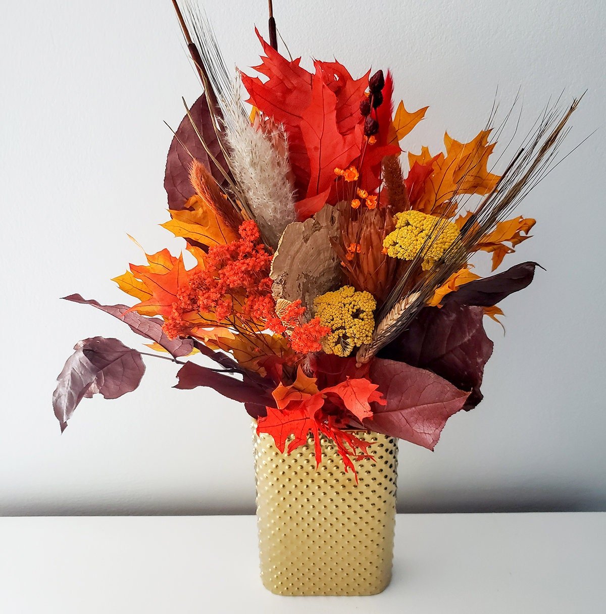 Fall Dried & Preserved Fall Flower Bouquet - Mossy Moss by Olia