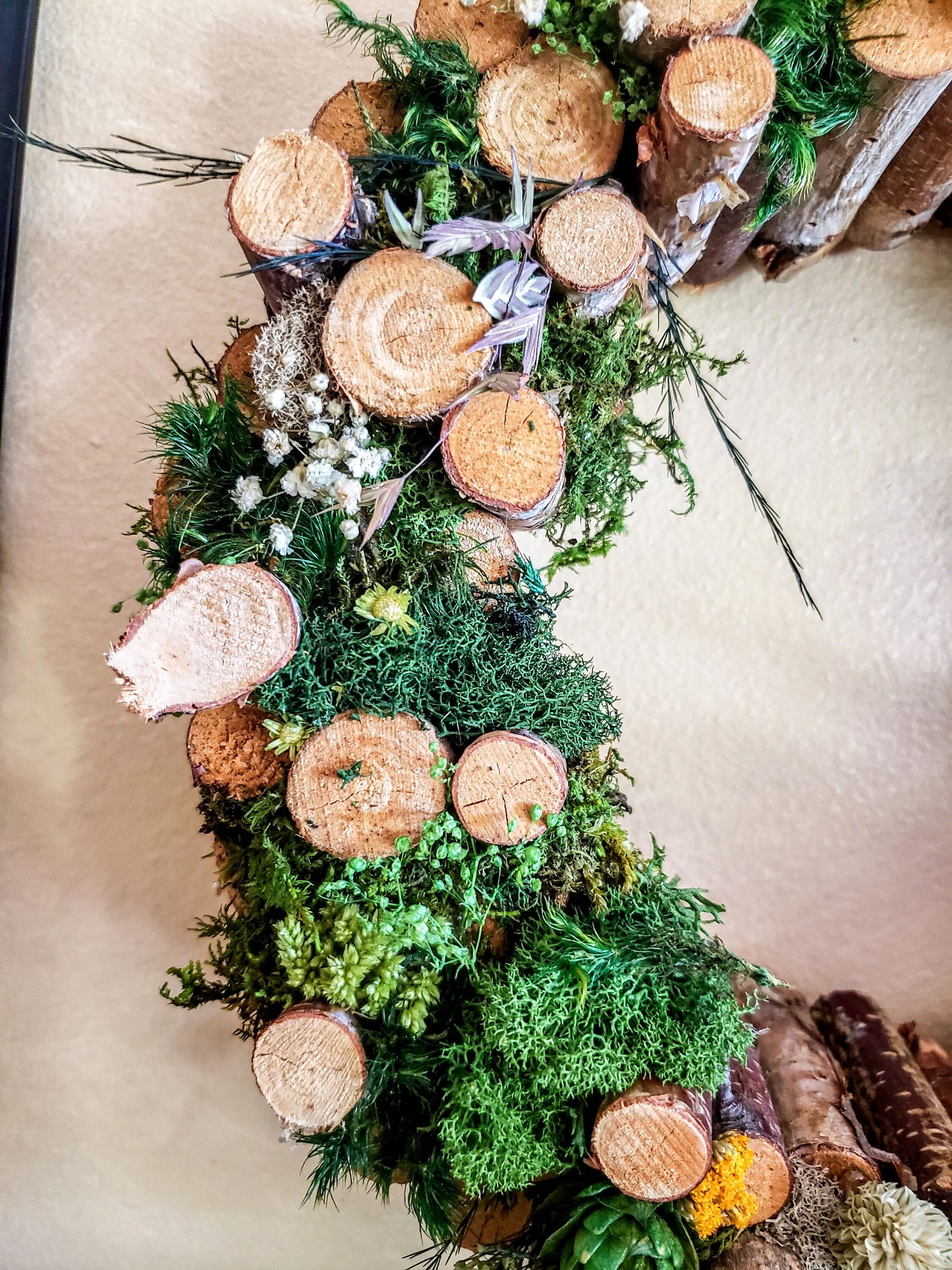 Moss & Birch Wreath