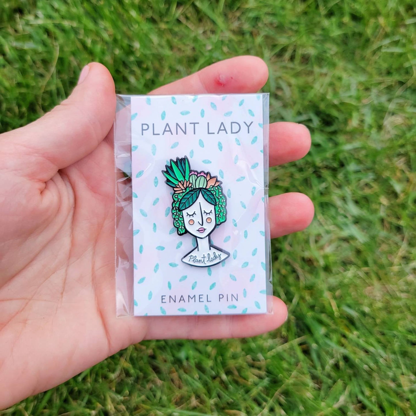 Enamel Plant Pin Collection
